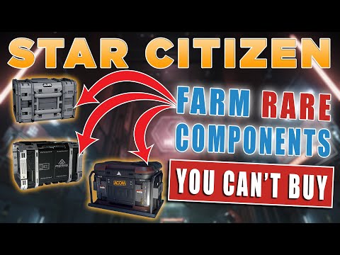 How To FARM RARE Star Citizen SHIP COMPONENTS - New Players GUIDE