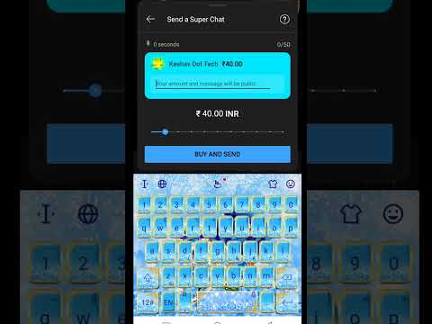 how to send super chat in youtube live stream ... #shorts #trending #shortsfeed