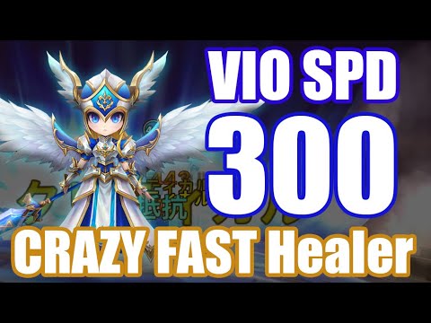 Vio & Nem SPD 300, Crazy Fast Healer Camilla Debut😙😙😙【Summoners War RTA】