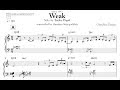 Weak - Taylor Eigsti transcription
