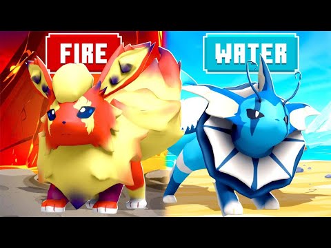 I CREATED Custom MEGA EEVEELUTIONS in MINECRAFT!