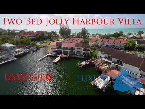 Jolly Harbour Villa for Sale - US$375,000.  FPV Drone flythrough.