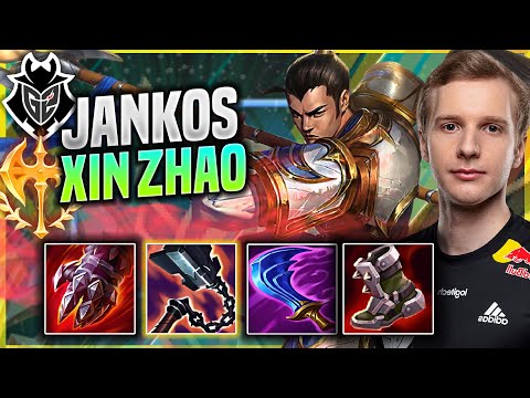 JANKOS IS A MONSTER WITH XIN ZHAO! - G2 Jankos Plays Xin Zhao JUNGLE vs Lee Sin! | Patch 11.15