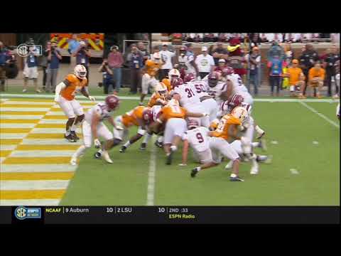 2019 USC vs Tennessee - Mon Denson 1 Yd Touchdown Run