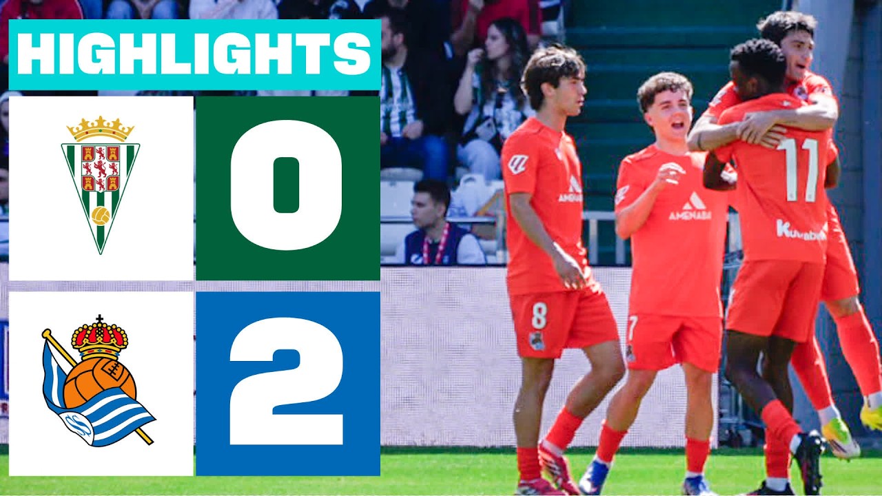 Córdoba vs Real Sociedad B U21 Highlights