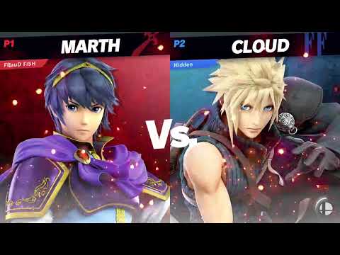 NBH Smash Ultimate 19 Grand Finals - Fraudfish (Marth) vs Hidden (Cloud)