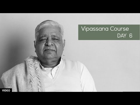10 Day Vipassana Course - Day 6  (English)