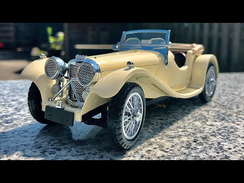1936 Jaguar SS 100 - Franklin Mint 1:24