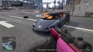 GTA 5 HOW TO DESTROY PLAYERS CARS AND NOT PAY DONT PAY INSURANCE