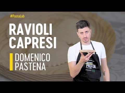 Come preparare i RAVIOLI CAPRESI di Domenico Pastena | PASTA LAB