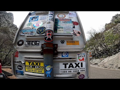 Rock climbing Bora on Anića Kuk Paklenica