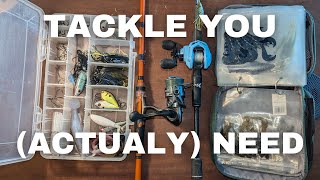 My Tackle Box After a YEAR of Fishing! (Beginner Essentials)