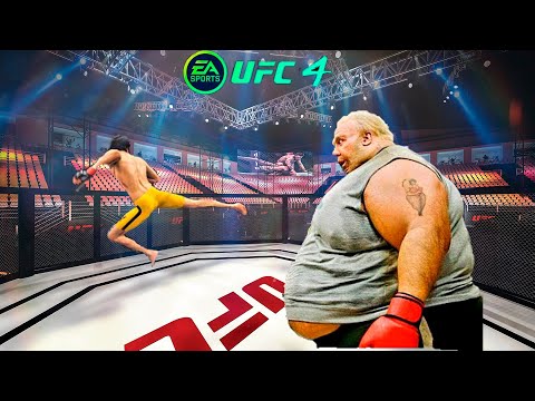 🐉UFC 4 l Bruce Lee vs Big Dukes - Dragon Fight🐉