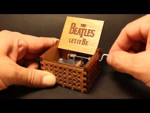 The Beatles Let It Be Music Box (Invenio Crafts)