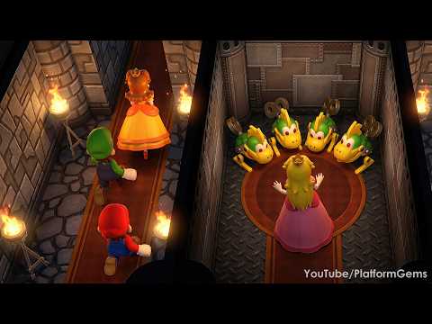 Mario Party 9 All Free-For-All Minigames - Mario vs Peach vs Luigi vs Daisy (Very Hard)