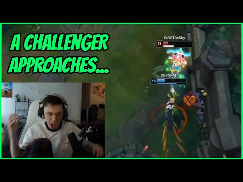 YSKM Challenges THESHY With His WORLDS Skin
