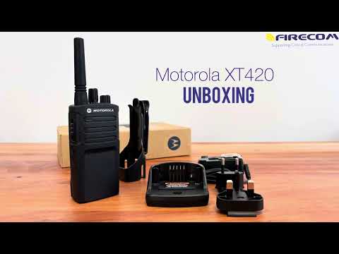 Motorola XT420 Unboxing: De BHV portofoon