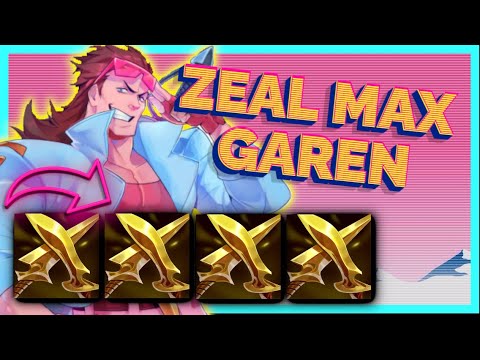 YOU CAN STACK THESE AGAIN!? HOLY DMG! ZEAL MAX GAREN | riste | League of Legends