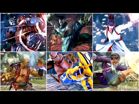 Tekken 7 Season 4 New Moves Overview [4K]