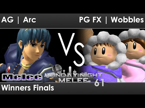 MNM 61 Melee - AG | Arc (Marth) vs PG FX | Wobbles (ICs) - Winners Finals