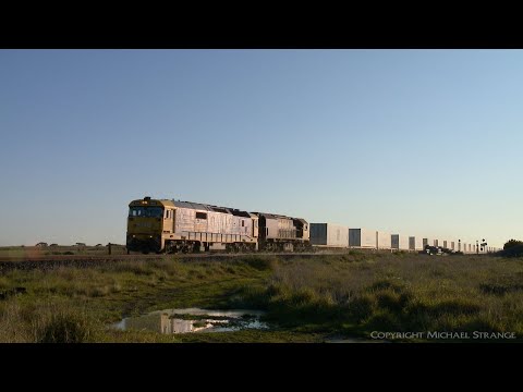 7902V Mildura Container Train - PoathTV Australian Railways