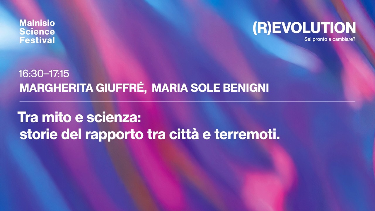 Giuffrè e Benigni - Tra mito e scienza: storie del rapporto tra città e terremoti