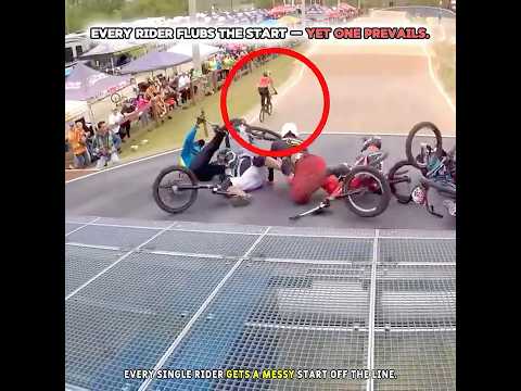 All Riders Mess Up the Start, One Rider Succeeds #TourDeFrance #GirodItalia #roadbike