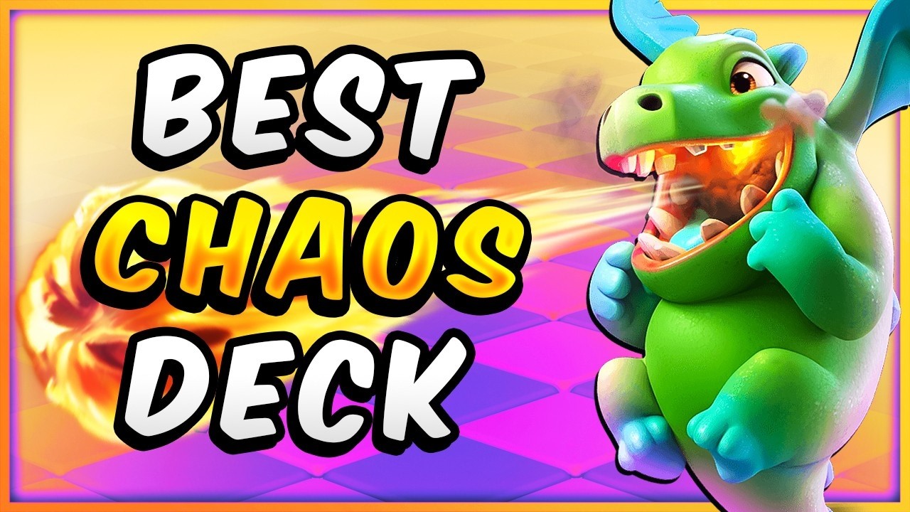I found the BEST CHAOS DECK in Clash Royale