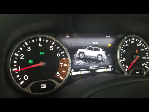 The Drive Modes of the 2020 Jeep Renegade Trailhawk