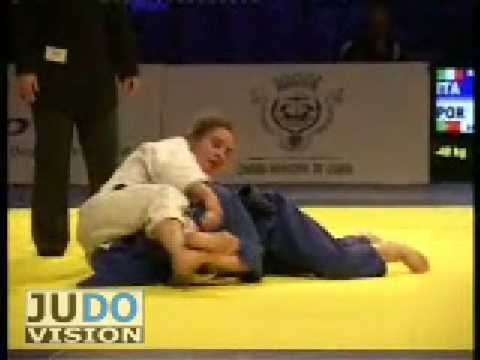 JUDO 2008 European Championships: Giulia Quintavalle (ITA) - Joana Ramos (POR)
