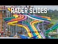 Fast RACER Water Slides Compilation | Dueling Waterslides