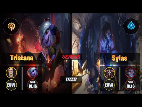 MagiFelix TRISTANA (Mid) [Press the Attack] VS SYLAS - Grandmaster EUW Patch 10.16
