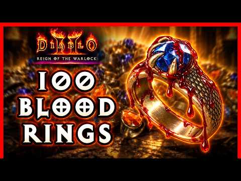 How Many Good Rings From Crafting 100 Blood Rings - Diablo 2 Resurrected