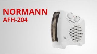 Electric fan heater NORMANN AFH-204