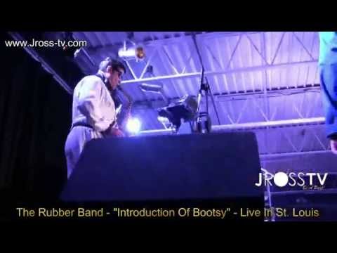 James Ross @ The Rubber Band - "Introduction of Bootsy" -  www.Jross-tv.com