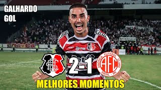 Santa Cruz 2 x 1 América-RN - Melhores Momentos - COMPLETO - Brasileiro Série D 2025