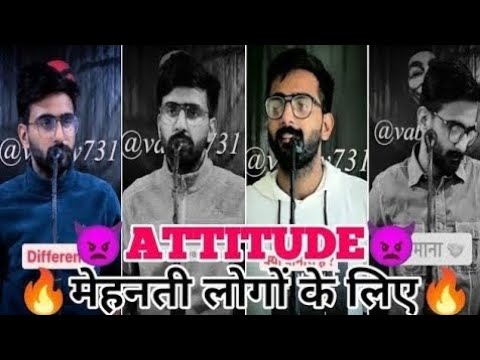 vabby attitude shayari 🔥 attitude shayari status for boy 🤬 vabby attitude shayari video || #trending