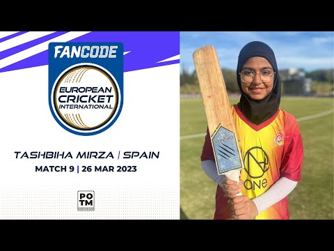 POTM: T.Mirza - MLT-W vs ESP-W | Highlights | FanCode ECIW Spain | Mar 2023 | ECI23.030