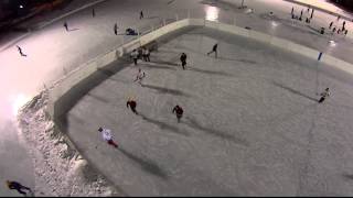 Broomball Aerial Videography
