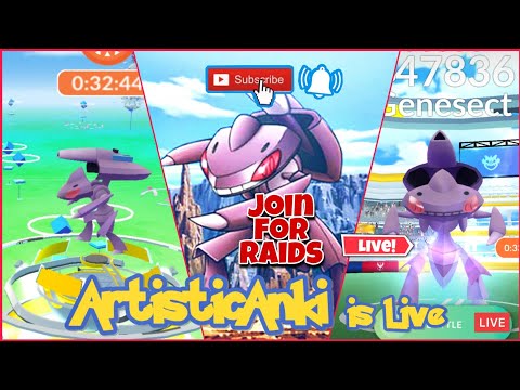 🔴Pokémon GO LIVE Stream | GBL & Genesect Raids