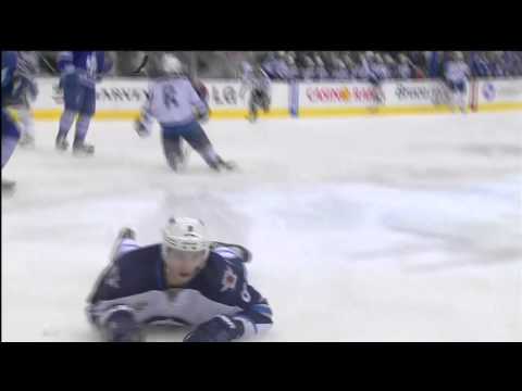 Grabovski Goal - Jets 0 vs Leafs 3 - Jan 5th 2012 (HD)