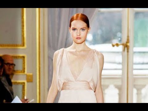 CHRISTOPHE JOSSE Haute Couture Spring 2013 Paris - Fashion Channel