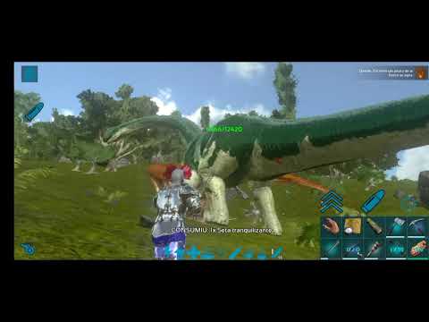 Ark Survival Envolved - EP 27- Domei um Gigante entre o dinossauro,Bronto de 12 k de vida