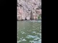 Cliff Jumping At Wall Lake