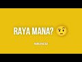 Nabila Razali - Raya Mana? (Lirik)