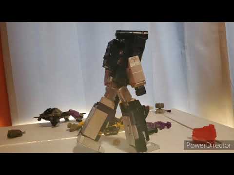 Transformers stop motion Jazz vs Soundwave