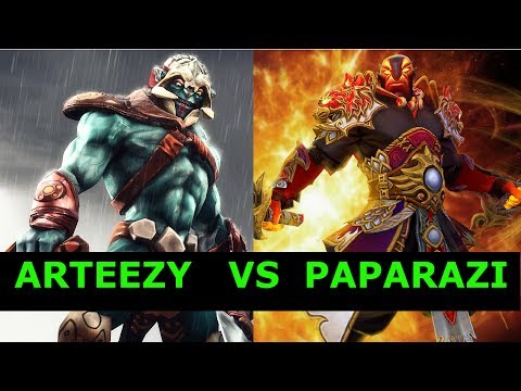 Highest avg MMR in history of Dota | Arteezy vs Paparazi