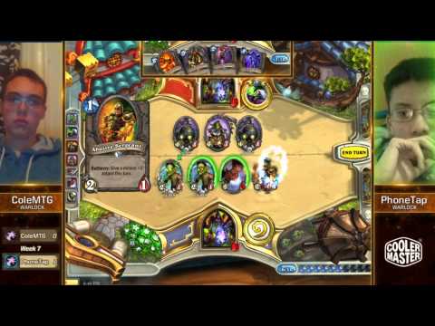 ESL Hearthstone Legendary Series Week 7 - Challenger Finals - PhoneTap vs ColeMTG
