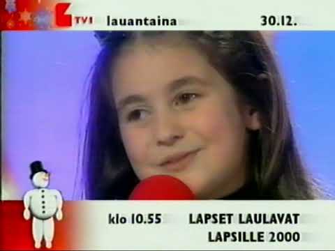 YLE TV1 29.12.2000 - Tunnus / Ohjelmamainoksia