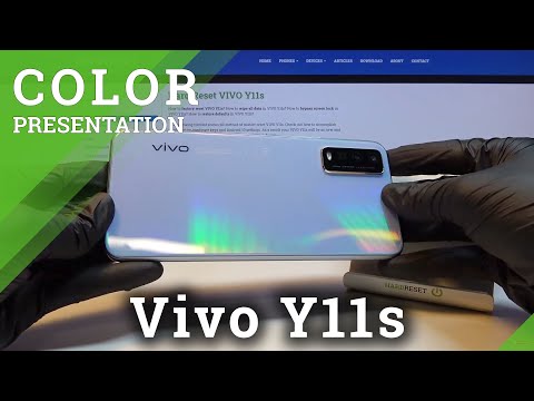 VIVO Y11s Color Presentation - How Glacier Blue Color Looks Like